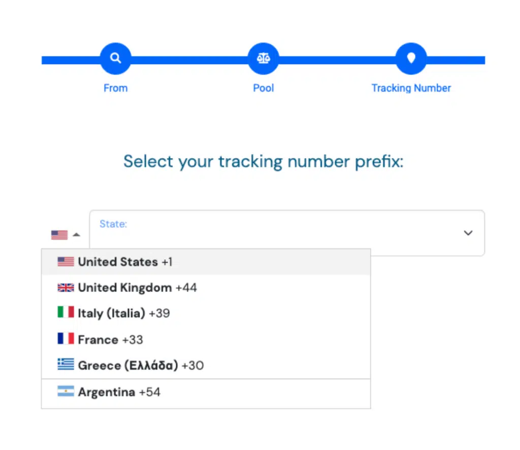 Get Tracking Numbers